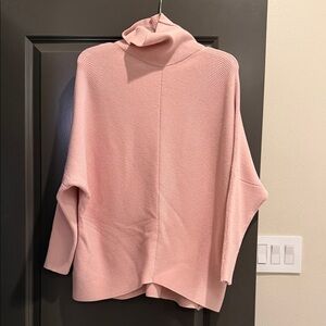 Amazon Women's Pink Turtleneck Sweater